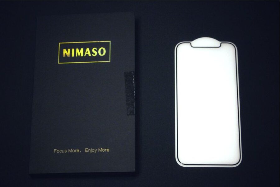 Nimaso！iPhone12シリーズ 強化ガラス保護フィルム（アンチグレアorグレア）フィルムを貼る