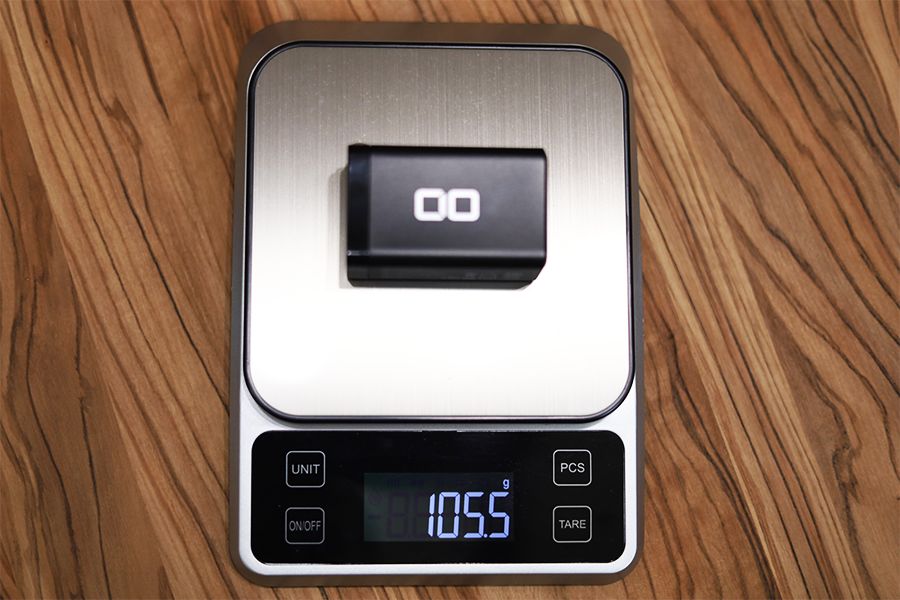 CIO LilNubの重量は105.5g