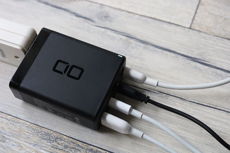 CIO LilNob USB PD 4ポート100W【G100W3C1A】は4台同時充電