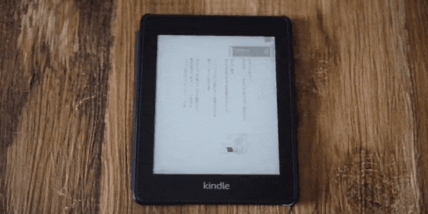 Kindle Paperwhiteのしおり機能