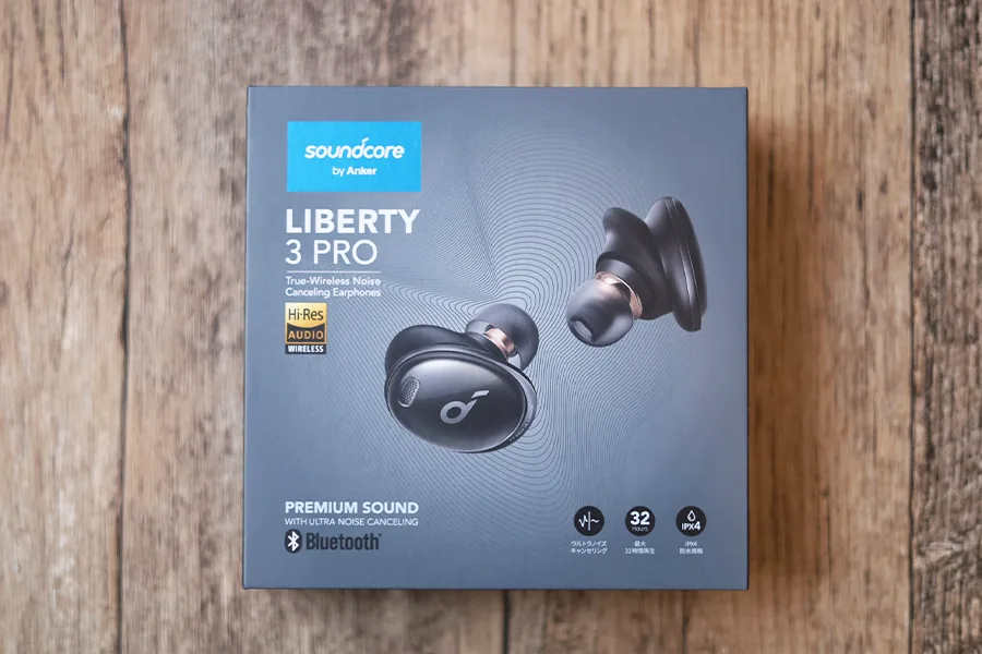 Anker Soundcore Liberty 3 Proの外箱