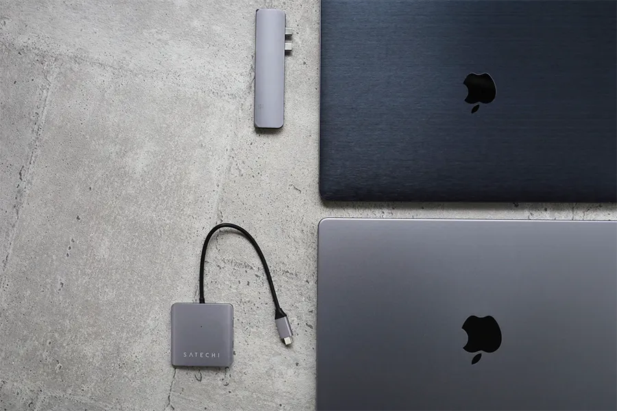 Satechi 4ポート USB-C データハブは新型MacBook Pro14インチと相性が抜群