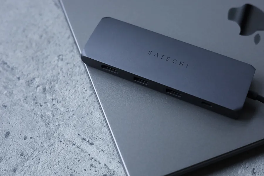 Satechi Hybrid USB-CハブとMacBookの相性の良さは抜群