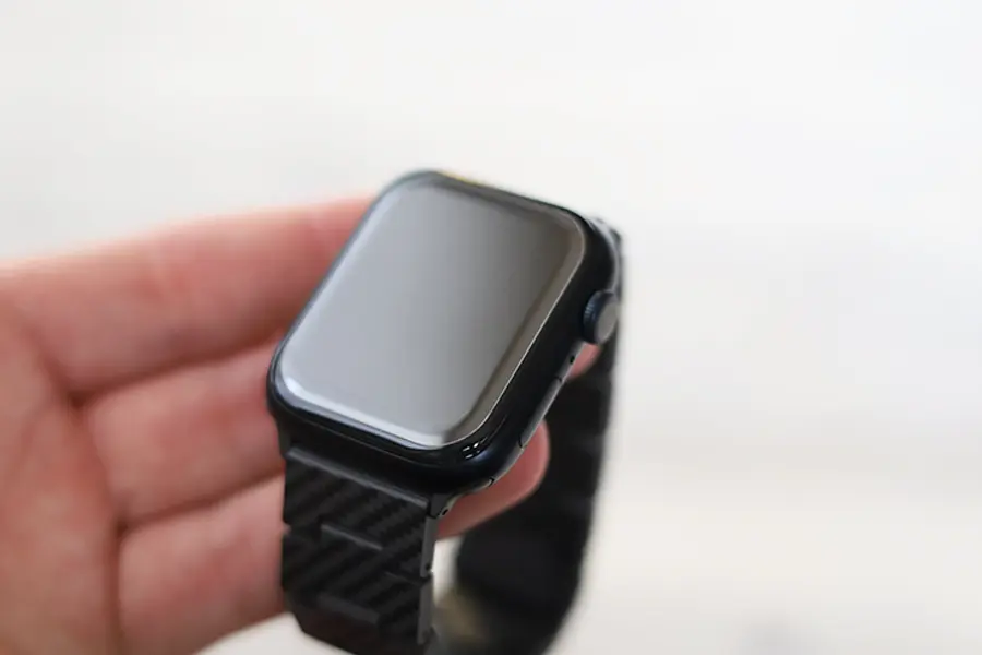 Apple Watch7のケース装着後の状態