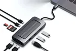 Satechi USB-C マルチ MXハブ 10-in-1 インライン画像
