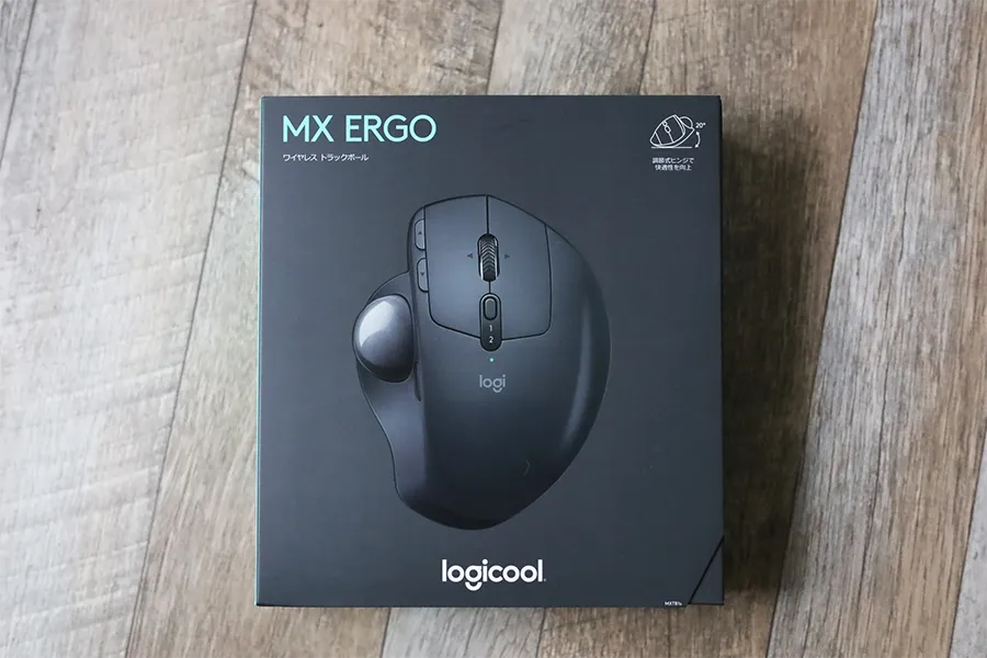 Logicool MX ERGOの外箱