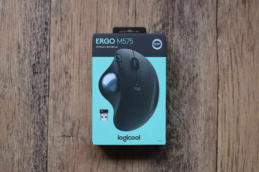 Logicool ERGO M575 の外箱