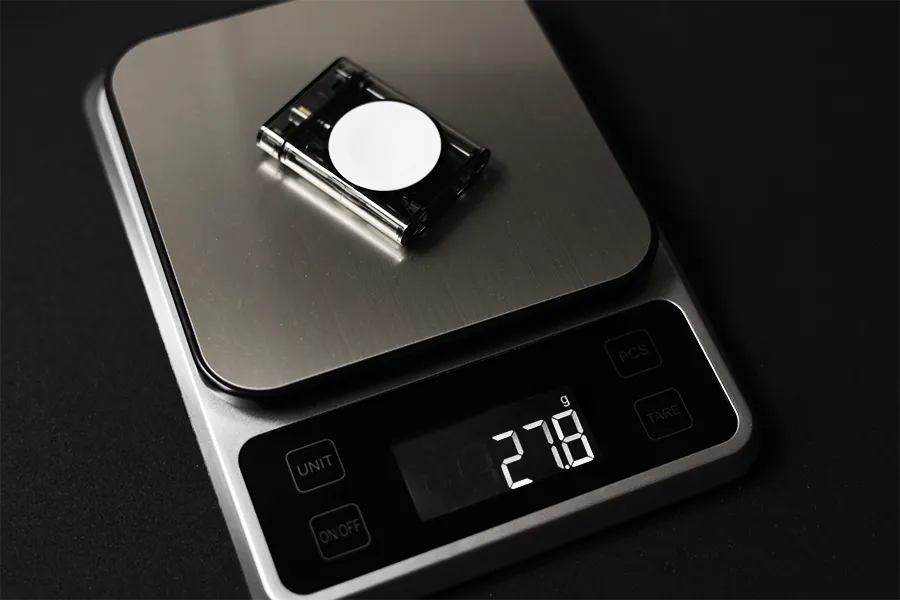 PITAKA MagEZ Slider 4-in-1のApple Watch部分の重量28ｇ