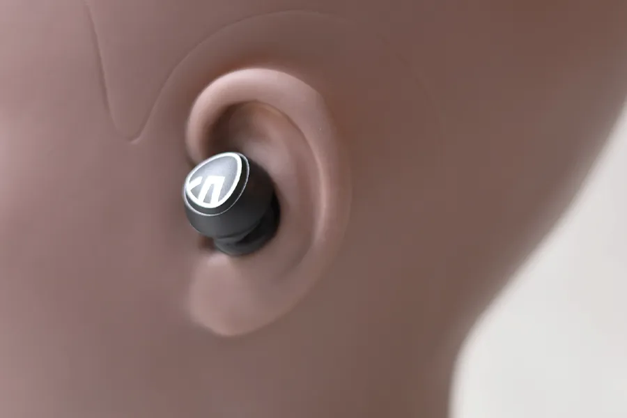 SOUNDPEATS Mini Proのイヤホン装着時