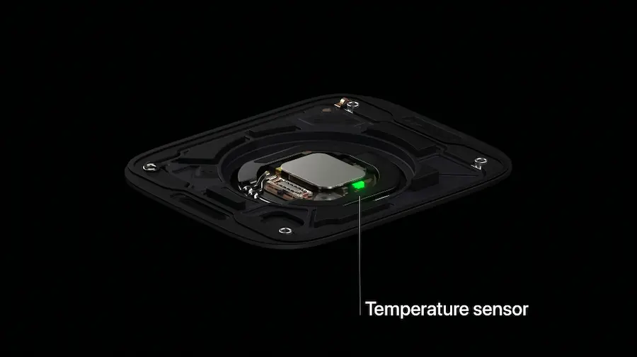 Apple Watch 8温度計