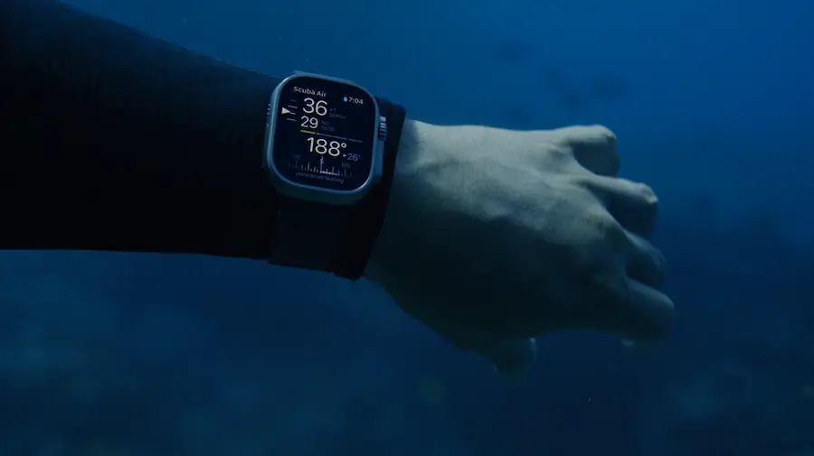 Apple Watch ultra ダイバー