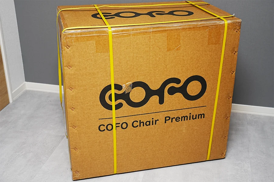 COFO Chair Premiumの外箱
