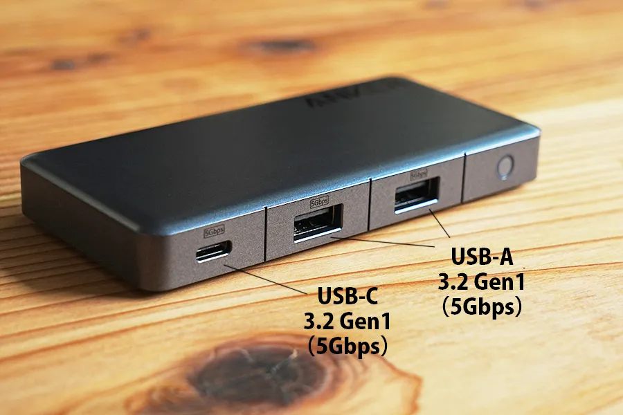 Anker 343 USB-Cハブのポート