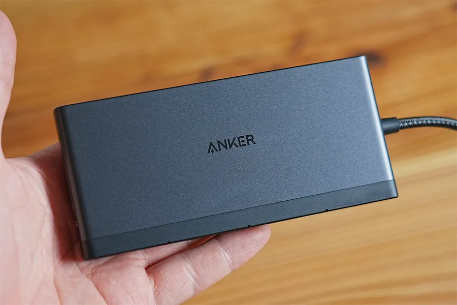 Anker 552 USB-C ハブ 9-in-1 4K HDMIの本体ボディ