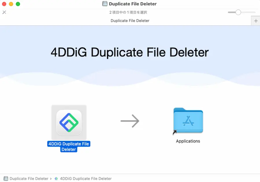 STEP1：Duplicate File Deleterをインストール