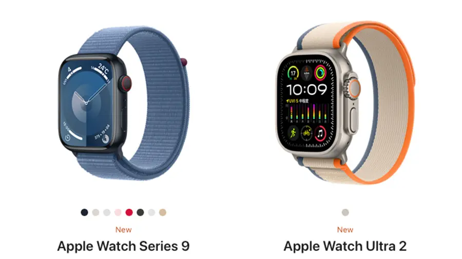 Apple Watch 9とApple Watch Ultra2